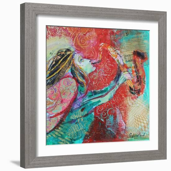 Jazz Angel-Sylvia Paul-Framed Giclee Print