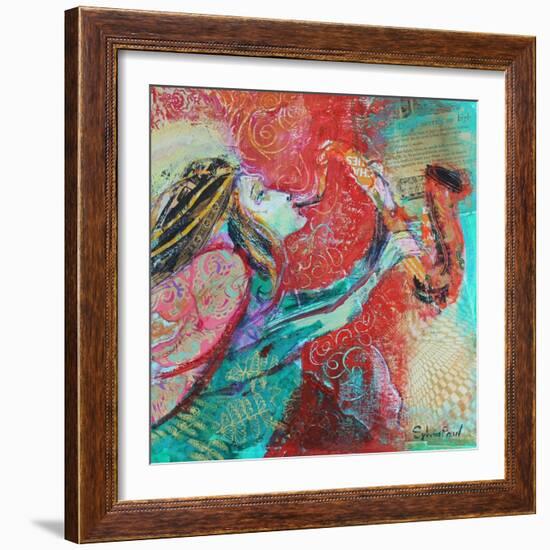 Jazz Angel-Sylvia Paul-Framed Giclee Print