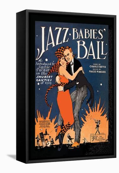 Jazz Babies' Ball-null-Framed Stretched Canvas