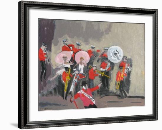Jazz Band, 2008-David Alan Redpath Michie-Framed Giclee Print