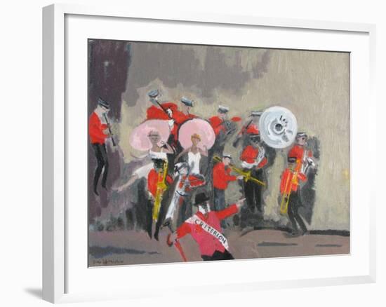 Jazz Band, 2008-David Alan Redpath Michie-Framed Giclee Print