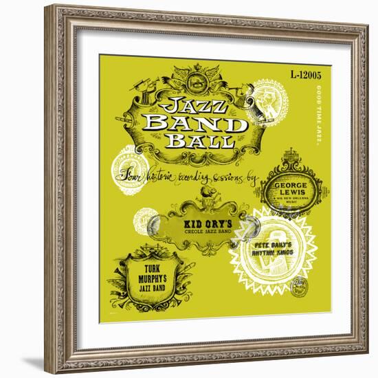 Jazz Band Ball-null-Framed Art Print