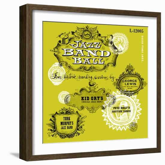 Jazz Band Ball-null-Framed Art Print