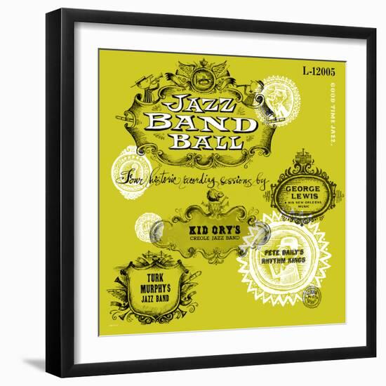 Jazz Band Ball-null-Framed Art Print