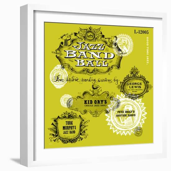 Jazz Band Ball-null-Framed Art Print