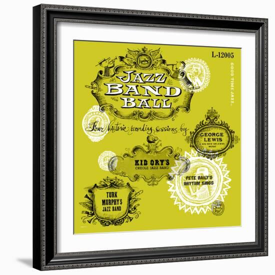 Jazz Band Ball-null-Framed Art Print