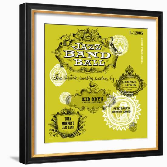 Jazz Band Ball-null-Framed Art Print