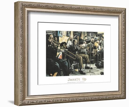 Jazz Band-Gregory Myrick-Framed Art Print