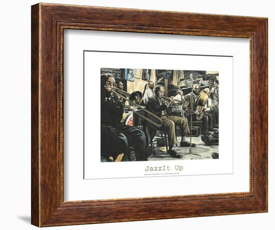 Jazz Band-Gregory Myrick-Framed Art Print