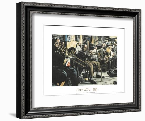 Jazz Band-Gregory Myrick-Framed Art Print