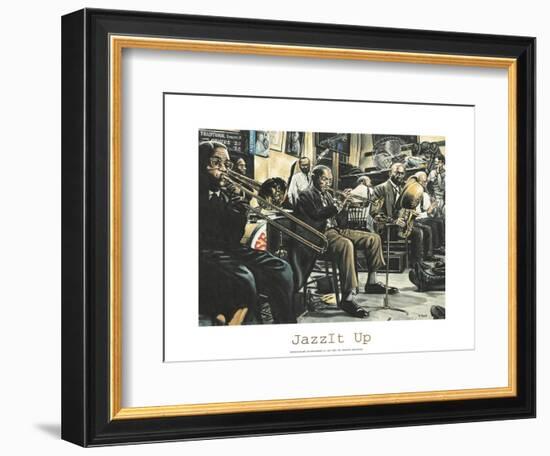 Jazz Band-Gregory Myrick-Framed Art Print