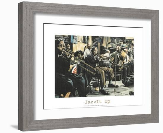 Jazz Band-Gregory Myrick-Framed Art Print