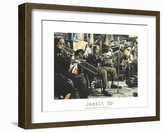 Jazz Band-Gregory Myrick-Framed Art Print