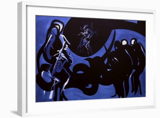Jazz - Blue note-Raymond Moretti-Framed Limited Edition