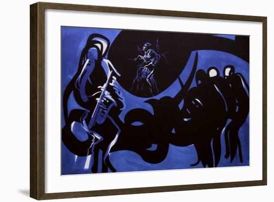 Jazz - Blue note-Raymond Moretti-Framed Limited Edition