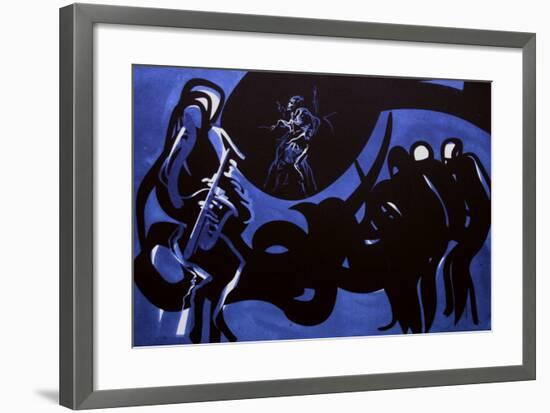 Jazz - Blue note-Raymond Moretti-Framed Limited Edition