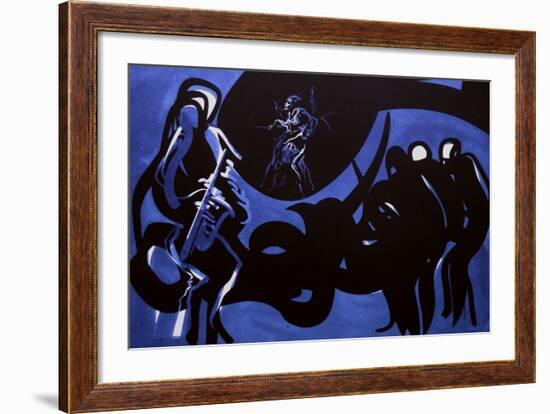 Jazz - Blue note-Raymond Moretti-Framed Limited Edition