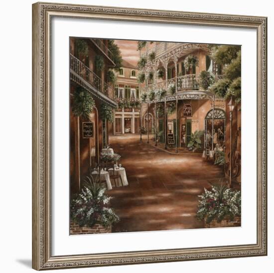 Jazz Cafe-Betsy Brown-Framed Art Print