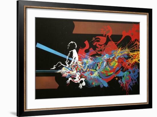 Jazz - Claude Bolling-Raymond Moretti-Framed Limited Edition