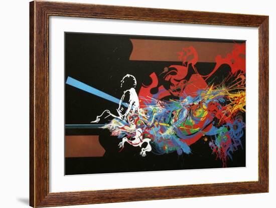 Jazz - Claude Bolling-Raymond Moretti-Framed Limited Edition