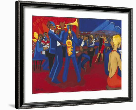 Jazz Club-Marsha Hammel-Framed Giclee Print