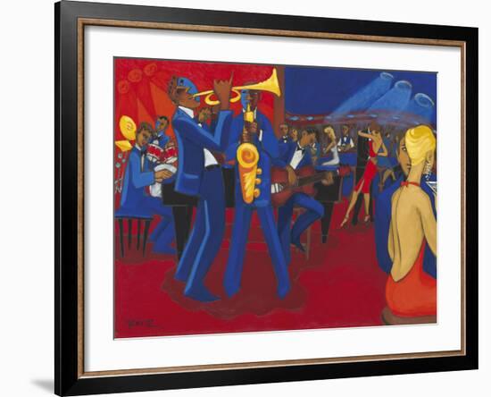 Jazz Club-Marsha Hammel-Framed Giclee Print