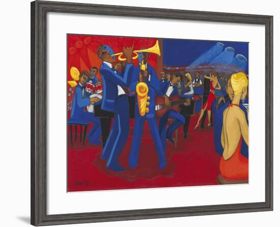 Jazz Club-Marsha Hammel-Framed Giclee Print