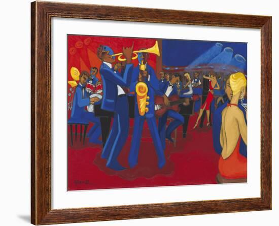 Jazz Club-Marsha Hammel-Framed Giclee Print