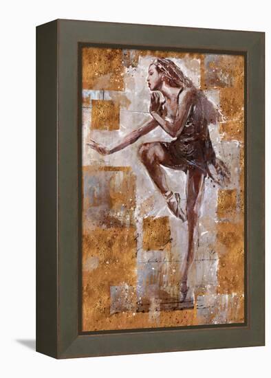 Jazz Dancer No. 1-Marta Wiley-Framed Stretched Canvas