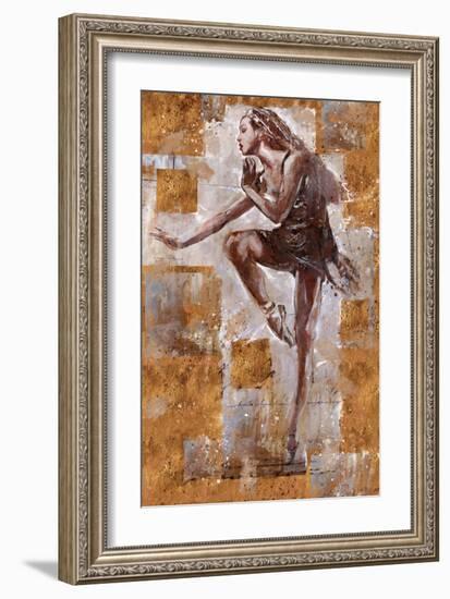 Jazz Dancer No. 1-Marta Wiley-Framed Art Print