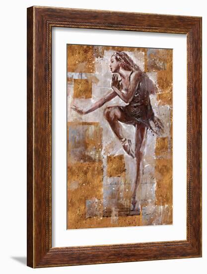 Jazz Dancer No. 1-Marta Wiley-Framed Art Print