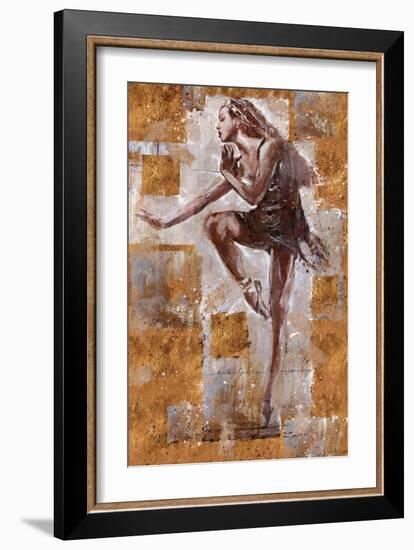 Jazz Dancer No. 1-Marta Wiley-Framed Art Print