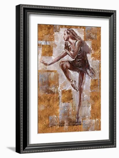 Jazz Dancer No. 1-Marta Wiley-Framed Art Print