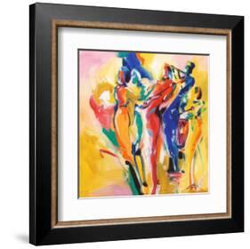Jazz Explosion I-Alfred Gockel-Framed Art Print