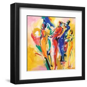 Jazz Explosion I-Alfred Gockel-Framed Art Print