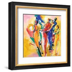 Jazz Explosion I-Alfred Gockel-Framed Art Print