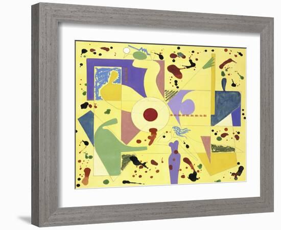 Jazz Extract, c.1997-Gil Mayers-Framed Giclee Print