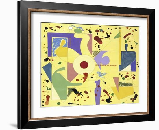 Jazz Extract, c.1997-Gil Mayers-Framed Giclee Print