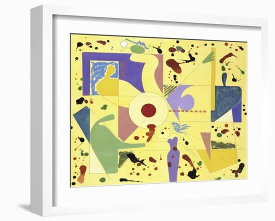 Jazz Extract, c.1997-Gil Mayers-Framed Giclee Print