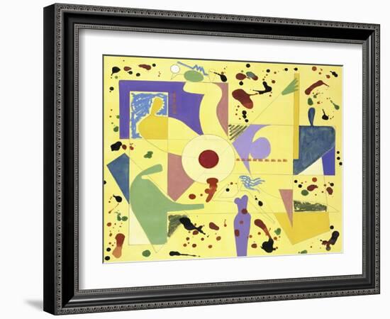 Jazz Extract, c.1997-Gil Mayers-Framed Giclee Print