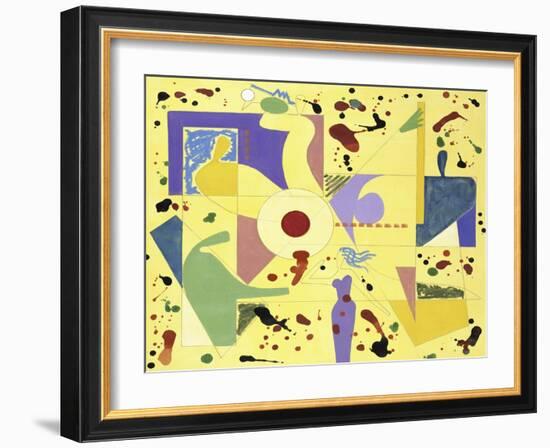 Jazz Extract, c.1997-Gil Mayers-Framed Giclee Print