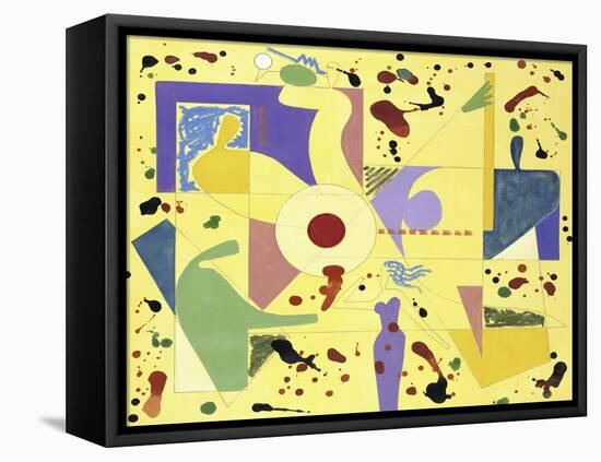 Jazz Extract, c.1997-Gil Mayers-Framed Premier Image Canvas