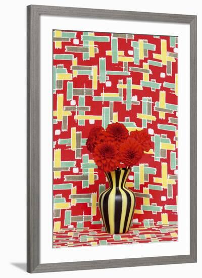 Jazz Hot Flowers I-Camille Soulayrol-Framed Giclee Print