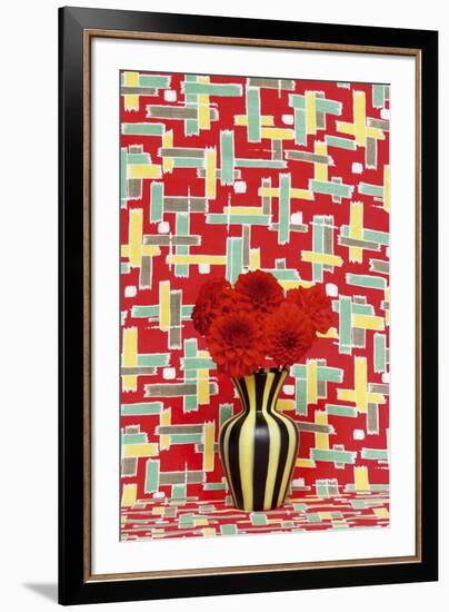 Jazz Hot Flowers I-Camille Soulayrol-Framed Giclee Print