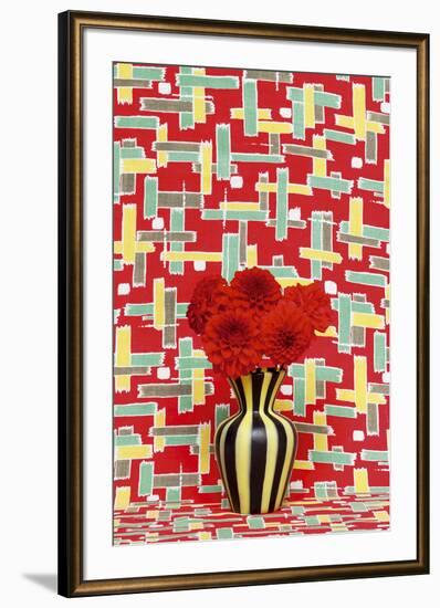 Jazz Hot Flowers I-Camille Soulayrol-Framed Giclee Print