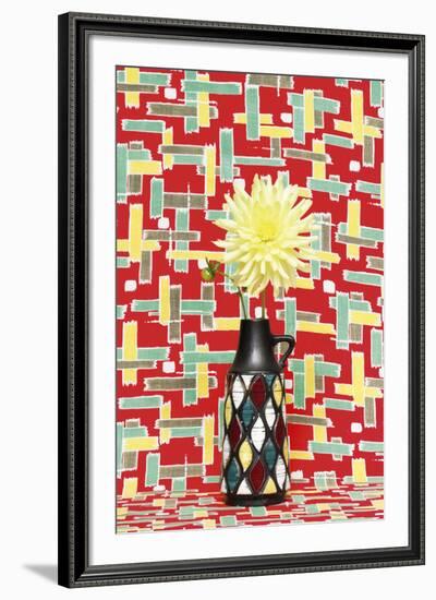 Jazz Hot Flowers II-Camille Soulayrol-Framed Giclee Print