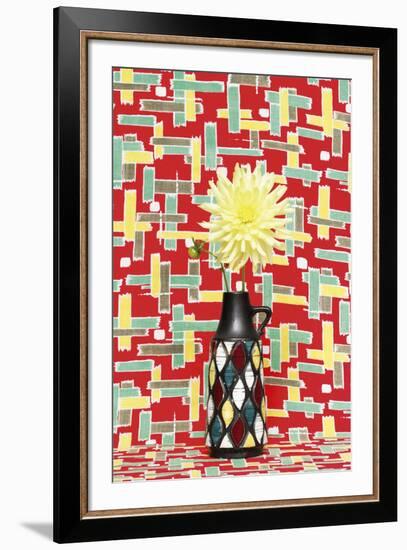 Jazz Hot Flowers II-Camille Soulayrol-Framed Giclee Print