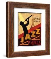 Jazz in Paris, 1970-Conrad Knutsen-Framed Art Print