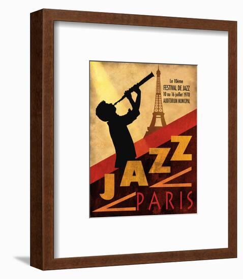 Jazz in Paris, 1970-Conrad Knutsen-Framed Art Print