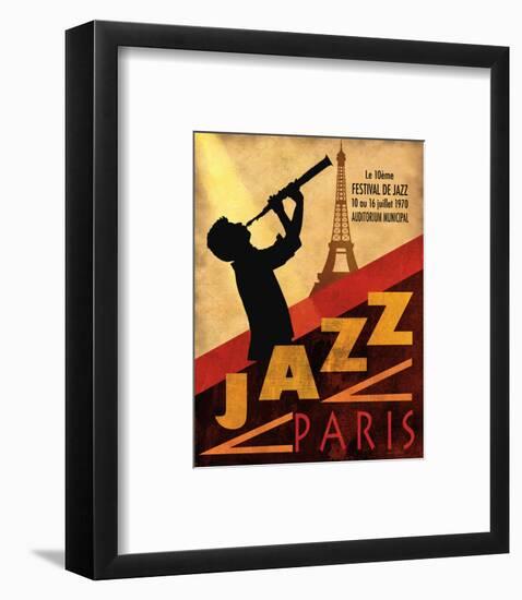 Jazz in Paris, 1970-Conrad Knutsen-Framed Art Print